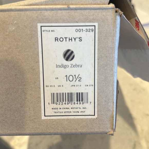 Indigo Zebra Rothy’s - Picture 5 of 5